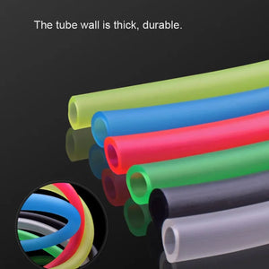 305cm High Quality Colorful 4mm Aquarium Oxygen Pump Water Pump Hose Air Bubble Stone Aquarium Fish Tank Pond Pump Tube