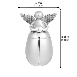 Ashes Holder For Pet Memorial Dog Cat Bird Stainless Steel Cremation Souvenir Jar Sealed Funeral Supplies Mini Keepsake Iron Urn