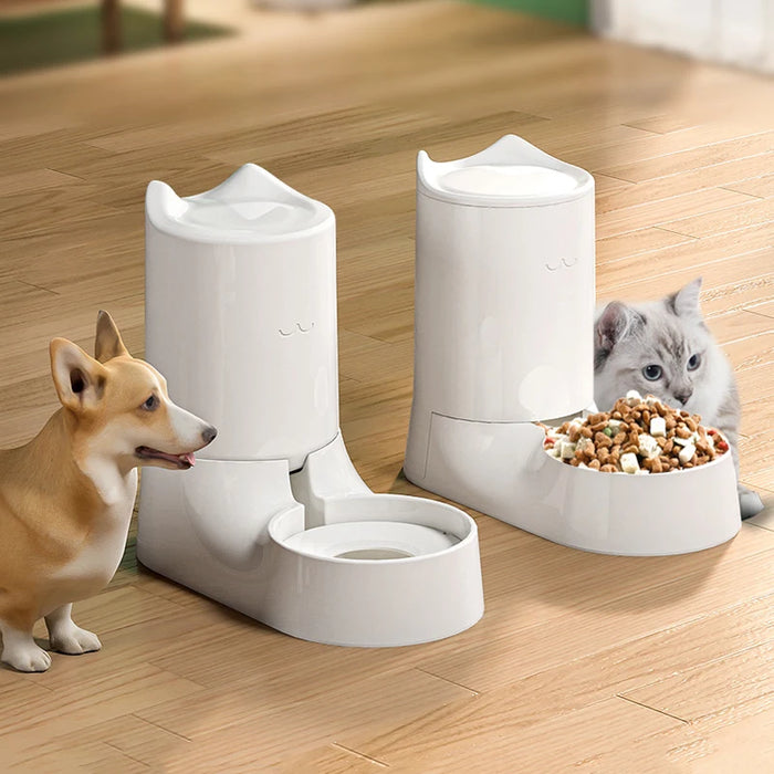 Dog Automatic Feeders Water Bottle Cat Bowl Feeding and Drinking Dog Water Dispenser Pet Feeding Bowl Pet Supplies