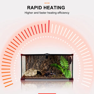 Terrarium Aquarium Reptiles Heat Mat Climbing Pet Heating Warm Pads Adjustable Temperature Controller Mats Reptiles Supplies