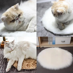 USB Pet Electric Blanket Plush Pad Blanket Cat Electric Heated Pad Anti-scratch Dog Heating Mat Sleeping Bed For Small Dog Cat