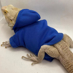 Lizards Clothes for Bearded Dragon Geckos Reptiles Apparel Hand-made Hoodies Skin Protection Sweater Coat for Party Drop Ship