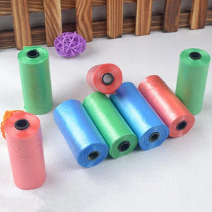 10Rolls Pet Poop Bags Dog Cat Eco-Friendly Waste Pick Up Clean Bag Pet Accessories