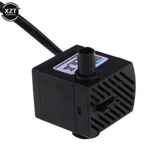 Mini AC 220V 3W Submersible Water Pump Aquarium Fountain Air Fish Tank Pond Water Pump EU Plug 220v Water Pumps