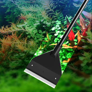 Aquarium cleaner fish tank algae removal scraper water grass flat sand algae removal cleaning multifunctional cleaning tool set