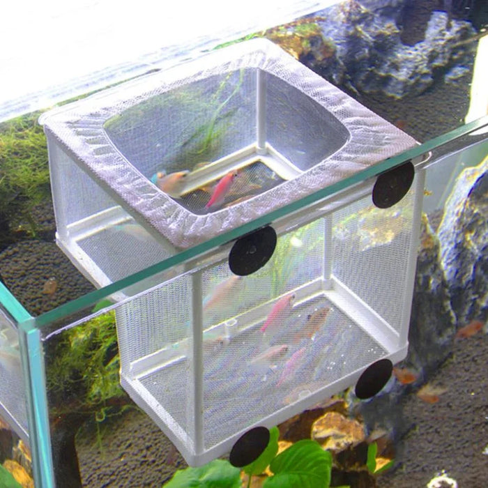 Plastic Aquarium Fish Breeding Isolation Box Fish Tank Aquarium Breeder Hatching Incubator Fish Tanks Isolator Accessories New