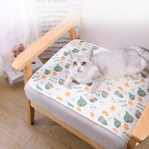 Pet Cooling Latex Mat Summer Dog Sleeping Pad Moisture Proof Cool Sleeping Mat For Cats