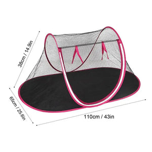 Portable Folding Pet Tent Foldable Outdoor Tent For Pet Cat Outside Playhouse Dog Fence For Camping Dog Portable Small Pet Tent