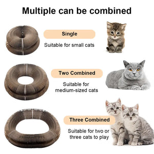 Cat Foldable Magic Organ Cat Scratching Board Funny Toy  Grinding Claw Sleeping Bed Thickened Cat Interactive Toys Pet Supplies