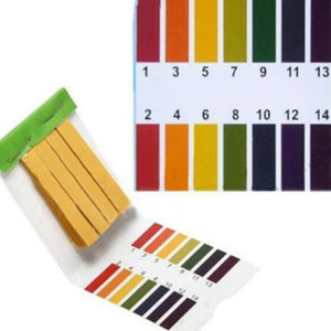 80 PH Testing Strip 1-14st Indicator Litmus Tester Paper Aquarium Pond Water Testing Fish Aquarium Water Test Kit