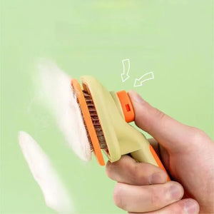 Self Cleaning Dog Brush Comb Pet Grooming Hair Remover Combs Brush Floating Hair Pet Grooming Brush Cat Supplies