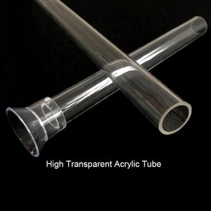 Acrylic Aquarium Feeder Tube Dish Transparent Fish Tank Shrimp Snail Shrimp Food Feeder Bowl Aquarium Feeding Accessories