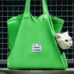 Soft Pet Carriers Can Walk Design Portable Breathable Bag Cat Dog Carrier Bags Outgoing Travel Pets Handbag Carrying Bags