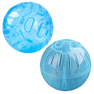 Silent Hamster Exercise Balls 3.9" Quiet Spinner Dwarf Hamster Plastic Running Wheels for Mini Gerbils Small Animals