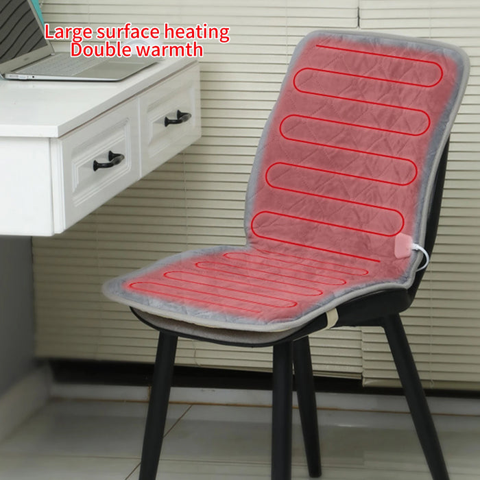 USB Heated Seat Cushion 3 Level Office School Outdoor Car Chair Cushion Energy Saving Heating Pet Cushion Electric Blanket