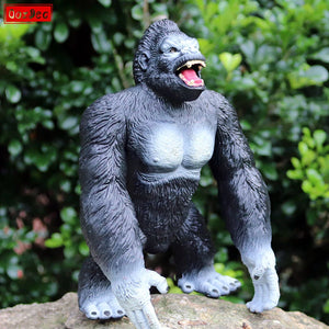 OozDec Gorilla King Kong Toys Warrior Fight Mode  PVC Animals Model Decoration Action Figures Role Playing Story Toy Kids Gift