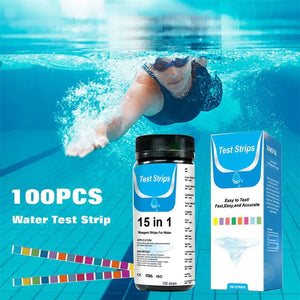 1~8PCS Drinking Water Test Kit Test Strips for Aquarium, Pool, Spa, Well & Tap Water