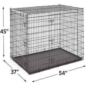 Dog Kennel for Indoor Dogs SL54DD 'Ginormus' Single Door Dog Crate for XXL for the Largest Dogs Breeds Crates-f- Houses & Pens