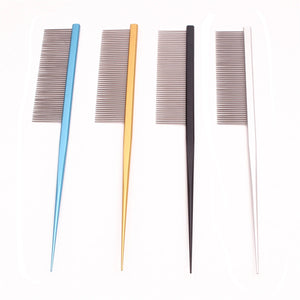 Dog Grooming Comb Metal Pet Comb Colorful Shedding Puppy Hair Remover Cat Dogs Cleaning Brush Cat Pet Accessories Dropshipping