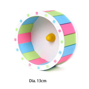 Smooth Hamster Wheel Silent Small Pet Exercise Wheel Plastic Running Toy for Hamster Cage Small Pet Sports Wheel Pet Accessories