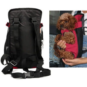 Front Pet Carrier Bag for Small Dog, Carrying Backpack, Dog Conveyor, Travel Bag