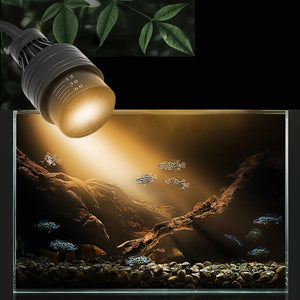 Aquarium Led Light Fish Tank Decoration Adjustable Focus Spotlight Plants Grow Lamp Turtle Reptiles Accessories 5w 7w 9w 12w 15w