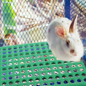 Pet Bedding For Small Animals Rabbits Pet Supplies Nest Mats Floor Urine Drain Pad Leaky Board Cage Plastic Foot Plate Cage Mat