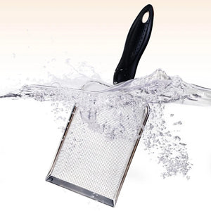 Stainless Steel Reptile Sand Substrate Shovel Fine Mesh Sifter for Bedding