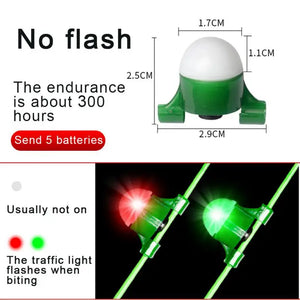 Night Fishing Alarm Light Fishing Bite Accessories Electronic LED Lights Alarms Outdoor Fish Line Gear Alert Indicator Tools