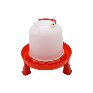 1 Pc 5L Poultry Automatic Drinking Bucket Goblet Feeder Barrel Water Bucket Quail Drinking Farm Chicken Coop Water Supply