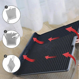 YOUZI Pet Dog Toilet Reusable Tear-proof Keep Paws Dry Training Pad Pet Supplies For Small Medium Large Dogs