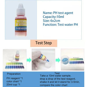 PH NH4 NO2 NO3 GH CI H2S DO Checker Test Agent Aquaculture Fish Tank Aquarium Water Test Kits Tools Accessories