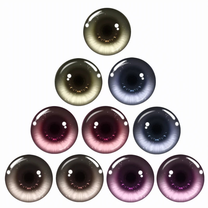 Blyth Doll BJD Toy Anime Doll Glass Eyes Cabochons Round 12MM-30MM Dragon Cat Eye Toys DIY Jewelry Accessory MIX Pupil Eye Cameo