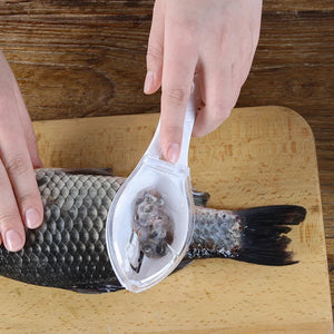 1PC Fish Skin Brush Scraping Fish Scale Brush Fish Scale Remover Scraper Cleaner Peeling Skin Scraper Scaler Kitchen Tools 2024