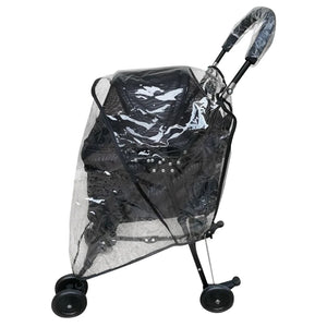 Pet Warm Protection Cat Breathable Dog Stroller Cover Portable Dustproof Outdoor Travel Clear Plastic Foldable Waterproof