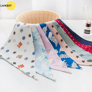 Dog Scarf Collar Rainbow Summer Cooling Kawaii Pink Bandana Cotton Headband Bow Tie for Small Large Cat Puppy Gromming Baby Bibs