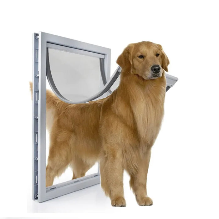 Pet Door for Doors High Quality ABS Flame PVC Enter Outer Flap Door Anti Raining Door Cover Extra Insulated & Cold Weather