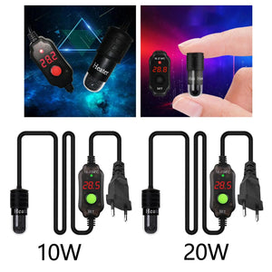 Aquarium Fish Tank Heater Temperature Controller Submersible Thermostat Heater Digital LED Turtle Tank Heating Rod