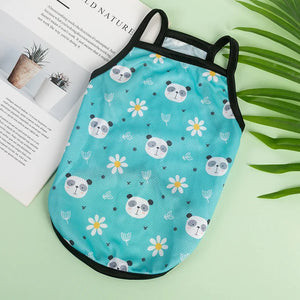 XS-XXL Ultra Thin Dog Cooling Vest Breathable Clothes Pet Clothes for Small Dogs Cute Fruit Print Summer Puppy Cat Cheap T-shirt