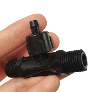 1/4" PVDF Ozone Venturi Water Treatment Injector Aquarium Air Liquid Mixer Ozone Generator Parts 12057