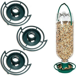 Hanging Automatic Bird Feeder With Hook Large Capacity Food Container Outdoor Yard Garden Decorations