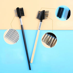 Pet Eye Comb Brush Pet Tear Stain Remover Comb Double-Sided Eye Grooming Brush Removing Crust for Small Cat Dog