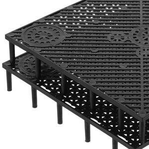 Filter Tank Plate Aquarium Bottom Gravel Divider Pvc Sand Grid Board Black Undergravel Crate Gallon Egg Filters Tray Stand