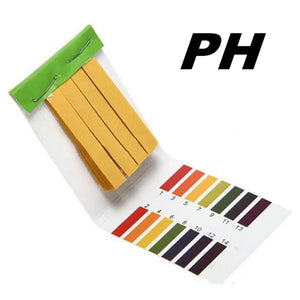 80 PH Testing Strip 1-14st Indicator Litmus Tester Paper Aquarium Pond Water Testing Fish Aquarium Water Test Kit