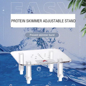 TS-16 TS-19 TS-23 Red Starfish Acrylic Adjustable Protein Skimmer Stand Multi Function Stand Saltwater Reef Aquarium Fish Tank