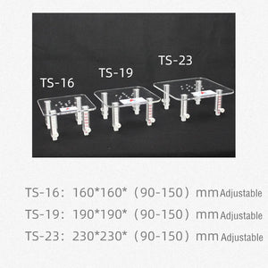 TS-16 TS-19 TS-23 Red Starfish Acrylic Adjustable Protein Skimmer Stand Multi Function Stand Saltwater Reef Aquarium Fish Tank