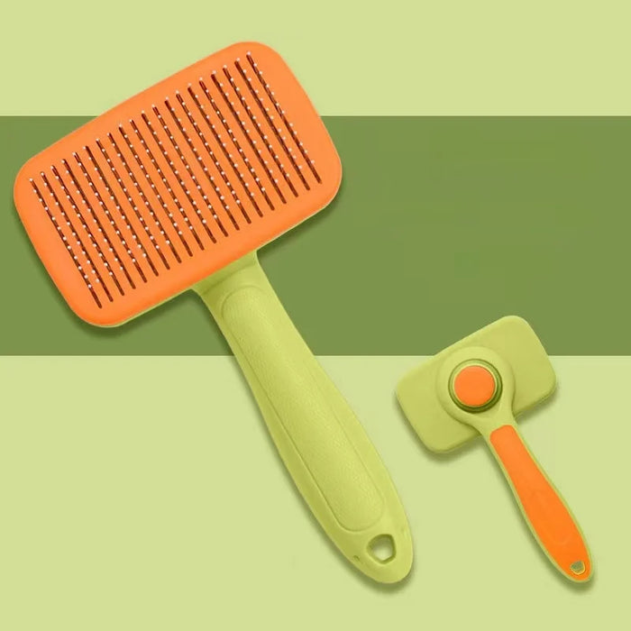 Self Cleaning Dog Brush Comb Pet Grooming Hair Remover Combs Brush Floating Hair Pet Grooming Brush Cat Supplies