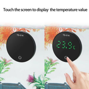 Digital Aquarium Thermometer No Messy Wires Terrarium Temperature Meter Drop shipping