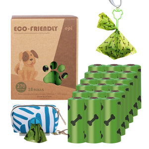 Pet EPI Biodegradable Trash Dog Poop Bags Cat Zero Waste Bags Dog Poop Bag Dispenser Puppy Dog Products Supplies