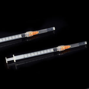 1ml Disposable Plastic Veterinary Syringe With Needles For Pet Farm Animal Cat Dog Pig Cattle Sheep Horses